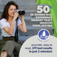 Thumbnail for AZO Urinary Tract Infection (UTI) Test Strips, Accurate Results in 2 Minutes, Clinically Tested, Easy to Read Results, Clean Grip Handle, #1 Most Trusted Brand, 3 Count