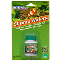 Thumbnail for Ocean Nutrition Shrimp Wafers - Sinking Shrimp Food for Freshwater Shrimp Tank (Neocaridina, Caridina, Ghost Shrimp Live, Amano, Cherry) - Enriched with Essential Vitamins & Proteins - 0.53 oz (15 g)