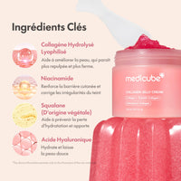 Thumbnail for medicube Jelly Cream with Collagen, Niacinamide | Freeze-Dried Hydrolyzed Collagen for Skin Barrier Hydration & 24H Glow | Plumper, Firmer looking skin | 3.71 fl.oz