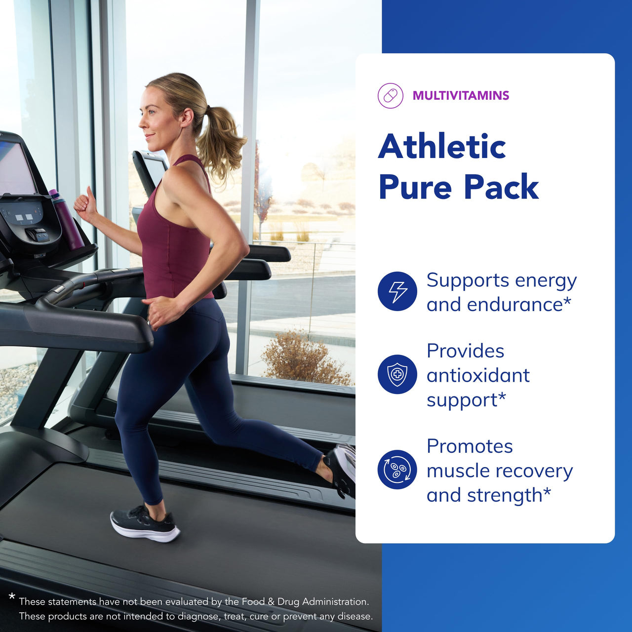Pure Encapsulations Athletic Pure Pack | Comprehensive Daily Packet Providing Core Nutrients, Fish Oil, Antioxidants, Glutamine, and Energy Cofactors Including CoQ10 and Kre-Alkalyn | 30 Packets
