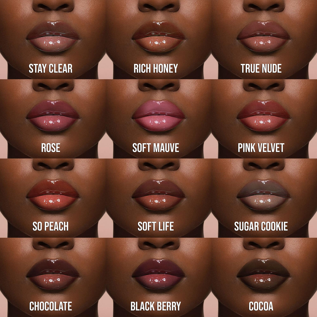 Juvia's Place Volumizing Gloss Sticks Sugar Cookie - Shiny Luscious Lips with Nourshing Hydration, Plumping Gloss, Lip Plumper Gloss, Plumping Lip Balm, Hydrating Lip Gloss