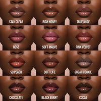 Thumbnail for Juvia's Place Volumizing Gloss Sticks Sugar Cookie - Shiny Luscious Lips with Nourshing Hydration, Plumping Gloss, Lip Plumper Gloss, Plumping Lip Balm, Hydrating Lip Gloss