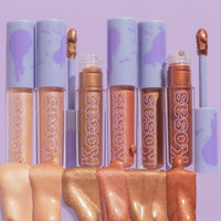 Thumbnail for Kosas 10-Second Eye Gel Watercolor Eyeshadow: Moisturizing and Brightening Shimmer Eyeshadows - Heat