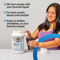 Thumbnail for Garden of Life Organic Vegan Protein Powder with Probiotics, BCAAs, NSF Certified, Gluten Free & Sport, Non GMO, Sport Protein Powder, 19 Servings, Vanilla