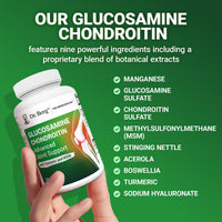 Thumbnail for Dr. Berg Glucosamine Chondroitin MSM Turmeric & Boswellia - Advanced Joint Support Supplement with 1500 mg Glucosamine Sulfate - Includes 120 Capsules