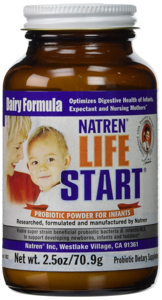 Natren Lifestart Powder 2.5 oz (Ships Cold)