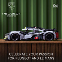 Thumbnail for LEGO Technic Peugeot 9X8 24H Le Mans Hybrid Hypercar 42156 Collectible Race Car Building Kit for Adults and Teens, 1:10 Scale Racing Car Model, Gift for Motorsport Fans