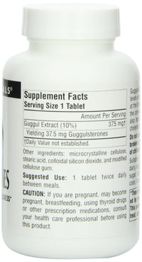 Thumbnail for Source Naturals Guggulsterones, Supports The Heart and Arteries* 37.5 mg - 120 Tablets