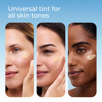 Thumbnail for Eucerin Sun Tinted Age Defense SPF 50 Face Sunscreen Lotion with Hyaluronic Acid, Skin Care Gifts for Mom, Hypoallergenic, Non-Comedogenic, Free of Fragrance, Oxybenzone & Octinoxate, 2.5 Fl Oz Bottle