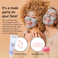 Thumbnail for grace & stella Award Winning Skin Care Set - Gift Set for Women - Travel Essentials with Under Eye Masks, Serum, Cleanser, Lip Balm - Holiday Gift for Mom - Vegan Cruelty-Free Self Care