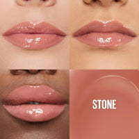 Thumbnail for Maybelline Lifter Gloss, Hydrating Lip Gloss with Hyaluronic Acid, High Shine for Plumper Looking Lips, Stone, Rosey Neutral, 0.18 Ounce