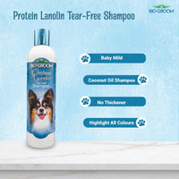 Thumbnail for Bio-Groom Protein Lanolin Dog Shampoo – Tear-Free Pet Shampoo, Dog Bathing Supplies, Puppy Wash, Cat & Dog Grooming Supplies, Cruelty-Free, Made in USA, Tearless Dog Products – 12 fl oz 1-Pack