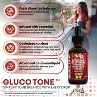 Thumbnail for Clean Nutra Berberine with Ceylon Cinnamon Supplement Liquid Drops + Bitter Melon Extract, Glucomannan, Gymnema, Chromium, Turmeric, Organic Panax Ginseng, Moringa GLP-1 Support
