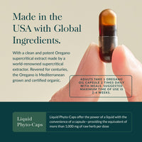 Thumbnail for Gaia Herbs Oil of Oregano - Immune & Antioxidant Support Supplement - with Oregano Oil, Carvacrol & Thymol* - 60 Vegan Liquid Phyto-Caps (60 Servings)