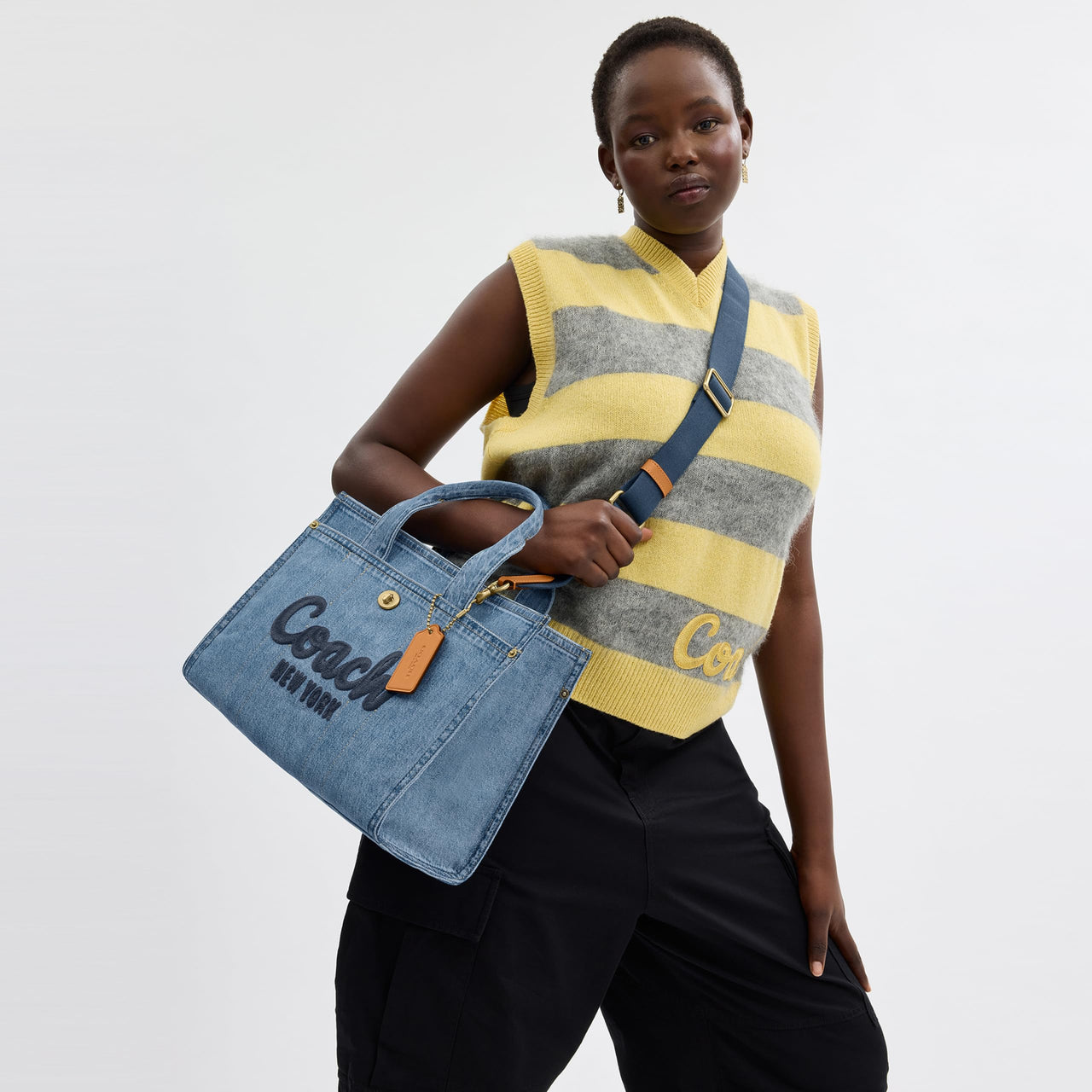 Coach Cargo Tote, Indigo