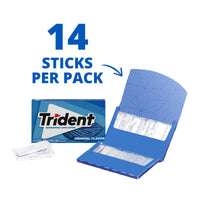 Thumbnail for Trident Flavor Sugar Free Gum Packs of 14 Pieces Total Pieces, Original, 168 Count, (Pack of 12)