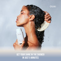 Thumbnail for OUAI Hair Gloss - In-Shower Shiny Hair Treatment & Glaze with Frizz Control - Heat Protectant Infused with Hyaluronic Acid, Rice Water & Panthenol - Paraben, Phthalate & Sulfate Free (6 Oz)