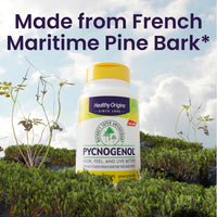 Thumbnail for Healthy Origins Pycnogenol 150 mg, French Maritime Pine Bark Extract, Natures Super Antioxidant, Antioxidant, Non-GMO, Vegan, 60 Veggie Capsules