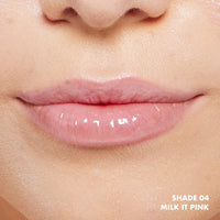 Thumbnail for NYX PROFESSIONAL MAKEUP This Is Milky Gloss, Vegan Lip Gloss, 12 Hour Hydration - Milk It Pink (Sheer Baby Pink)