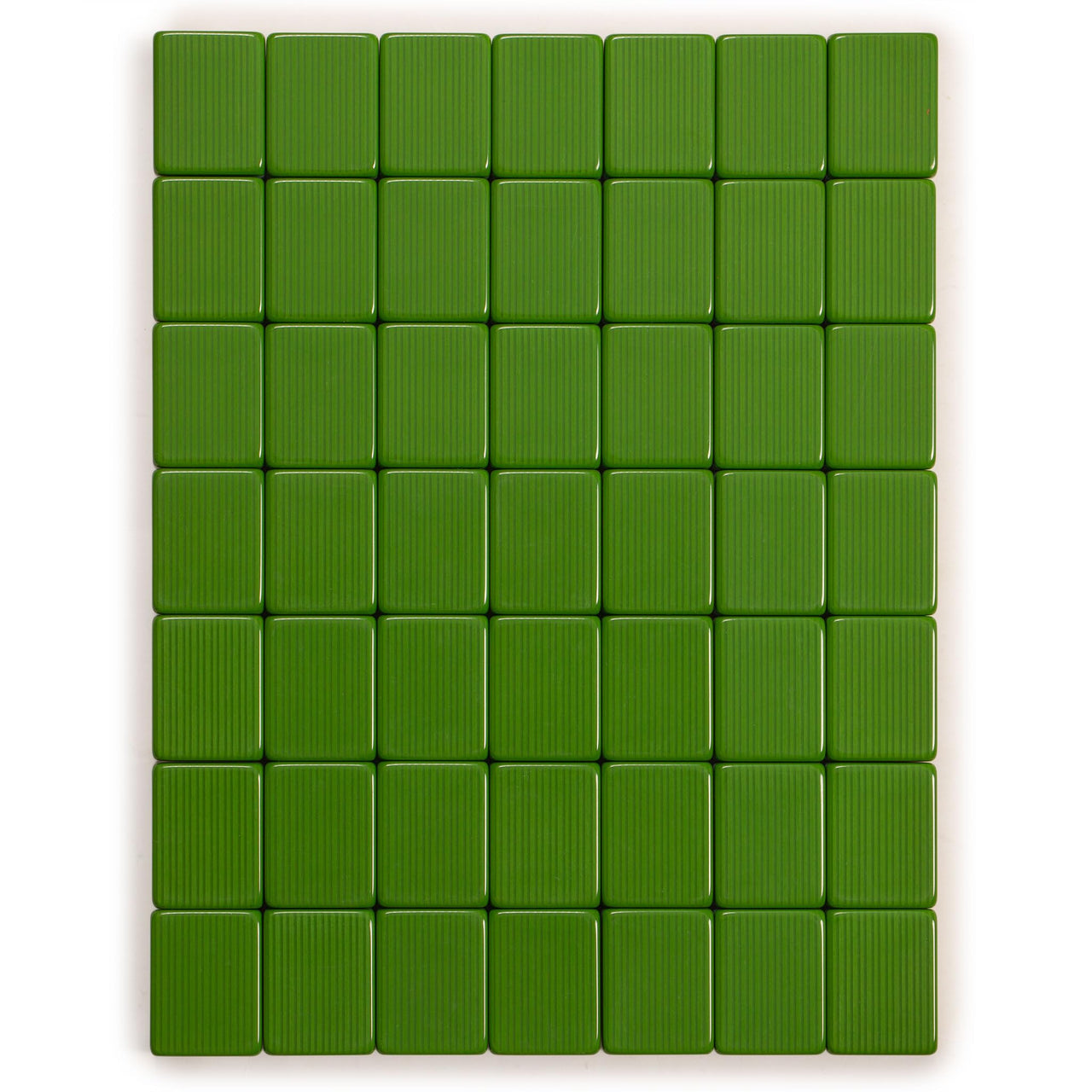Yellow Mountain Imports American Mahjong Set, Huntington with 166 Melamine Mahjong Tiles, Mineral Green Soft Case - 4 All-in-One Racks with Pushers, Scoring Coins, Dice, and Wind Indicator