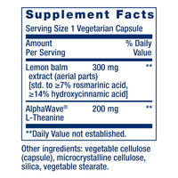 Thumbnail for Life Extension Enhanced Stress Relief, Lemon Balm Extract, L-theanine, decompress with This Supplement for Stress, Gluten-Free, Non-GMO, Vegetarian, 30 Capsules