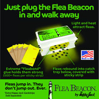 Thumbnail for Happy Jack Flea Beacon Kill Fleas in House, Attracts, Traps Indoor Bugs, Breaks Breeding Cycle Before Adults Lay Eggs, Safe, Fast, & Clean Way to Get Rid of Indoor Pests, Made in USA