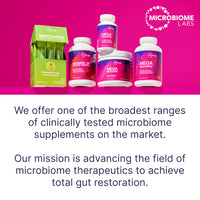 Thumbnail for Microbiome Labs MegaSporeBiotic Probiotics for Women & Men - Spore-Based Probiotic for Gut Health & Digestive Support - Shelf-Stable, Travel-Friendly, Mens & Womens Probiotics (60 Capsules)