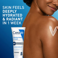 Thumbnail for CeraVe Moisturizing Cream, Face Body Moisturizer, Normal to Dry Skin, 8 Fl Oz