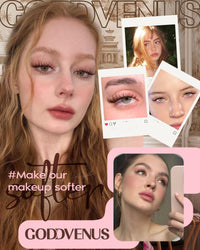 Thumbnail for Brown Lash Clusters Kit Natural 300Pcs Wispy Lashes Cluster Eyelash Cluster Extensions Kit C Curve Individual Lashes Extensions Kit For DIY Waterproof & Long - Lasting (Light Brown10-16mm)