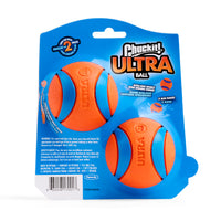 Thumbnail for Chuckit! Ultra Ball Dog Toy - Medium Bouncy Fetch Balls For Dogs 20-60 lbs - Made from Durable Rubber - Floating Water Pet Toys - Size Medium - 2.5-inch Diameter - Pack of 2
