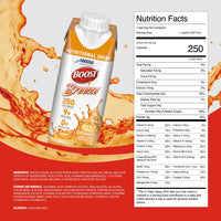 Thumbnail for BOOST Breeze Clear Nutritional Drink - 250 Calories - 19 Vitamins & Minerals - 9 g Protein – Fortified Clear with Vitamin A & Zinc - Orange Flavor - 8 fl oz (Pack of 24)