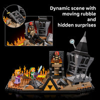 Thumbnail for LEGO The Legend of Zelda: Ocarina of Time – The Final Battle - Building Set for Adults, Ages 18+ - Nintendo Collectible with Link & Zelda Minifigures - Bedroom or Game Room Decor - 77093