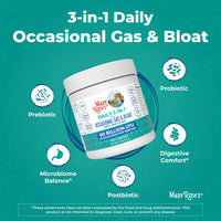 Thumbnail for MARYRUTH'S 3-in-1 Gas & Bloat Probiotic Powder | Probiotics for Normal Digestive Function | Probiotics for Women & Men | Prebiotics & Postbiotics | 60 Billion CFU | 23 Unique Strains | 0.5 oz