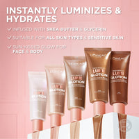 Thumbnail for L'Oreal Paris Makeup True Match Lumi Glotion, Natural Glow Enhancer, Illuminator Highlighter, Bronzing Drops For a Sun-Kissed Glow, 905 Rich