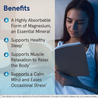 Thumbnail for Jarrow Formulas Magnesium Glycinate Veggie Capsules - 360 mg Magnesium per Serving, Supports Relaxation and Healthy Sleep, 90 Count, 30 Day Supply