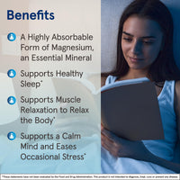 Thumbnail for Jarrow Formulas Magnesium Glycinate Veggie Capsules - 360 mg Magnesium per Serving, Supports Relaxation and Healthy Sleep, 90 Count, 30 Day Supply