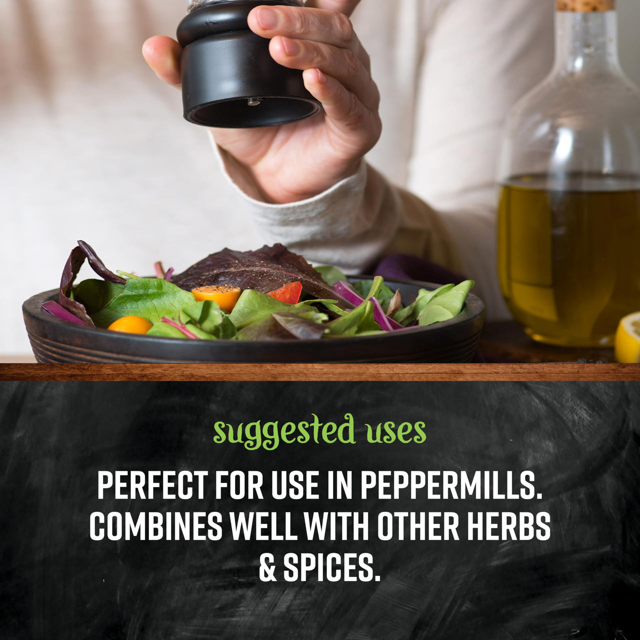 Frontier Co-op Black Peppercorns, 1-Pound Bulk, Great In Peppermills, Add Satisfying Heat & Bite, Kosher, Non-Irradiated