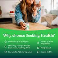 Thumbnail for Seeking Health DAO Enzyme - Formerly Histamine Digest, DAO Enzyme Supplement for Histamine Food Intolerance, Supports Digestive Health, Upset Stomach (90 Capsules)*