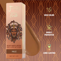 Thumbnail for Juvia's Place Nubian Earth Matte Lipstick Nile - Hydrating & Long-lasting, Richly Pigmented Lip Makeup, Creamy Lipstick with Matte Finish, Beauty & Lip Care Product