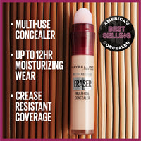 Thumbnail for Maybelline Instant Age Rewind Eraser Dark Circles Treatment Multi-Use Concealer, 120, 1 Count (Packaging May Vary)