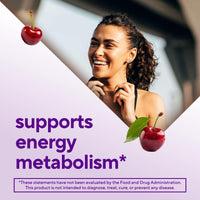 Thumbnail for vitafusion Extra Strength Vitamin B12 Gummies, Supports Energy Metabolism and Nervous System Health Support, Gummy Vitamin Supplement for Women and Men, Cherry Flavor, 45 Day Supply, 90 Count