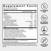 Thumbnail for Force Factor Amazing Ashwa for Stress Relief, Memory, Focus, and Immune Support Health, Ashwaganda Supplement with KSM-66 Ashwagandha for Stress, 60 Soft Chews