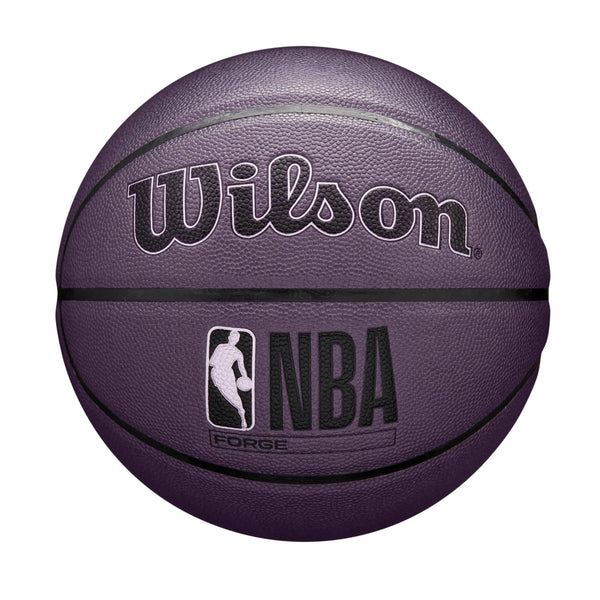 WILSON NBA Forge Indoor/Outdoor Basketball - Purple, Size 7-29.5"