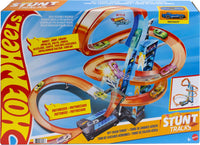 Thumbnail for Hot Wheels Sky Crash Tower Track Set, 2.5+ ft / 83 cm High with Motorized Booster, Orange Track & 1 Hot Wheels Vehicle, Race Multiple Cars, Gift for Kids 5 to 10 Years Old & Up