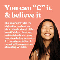 Thumbnail for ASUTRA 20% Vitamin C Serum, 1 fl oz (Pack of 2) - Ferulic & Hyaluronic Acid, Vitamin E, Aloe, Jojoba, Brightening Face Serum