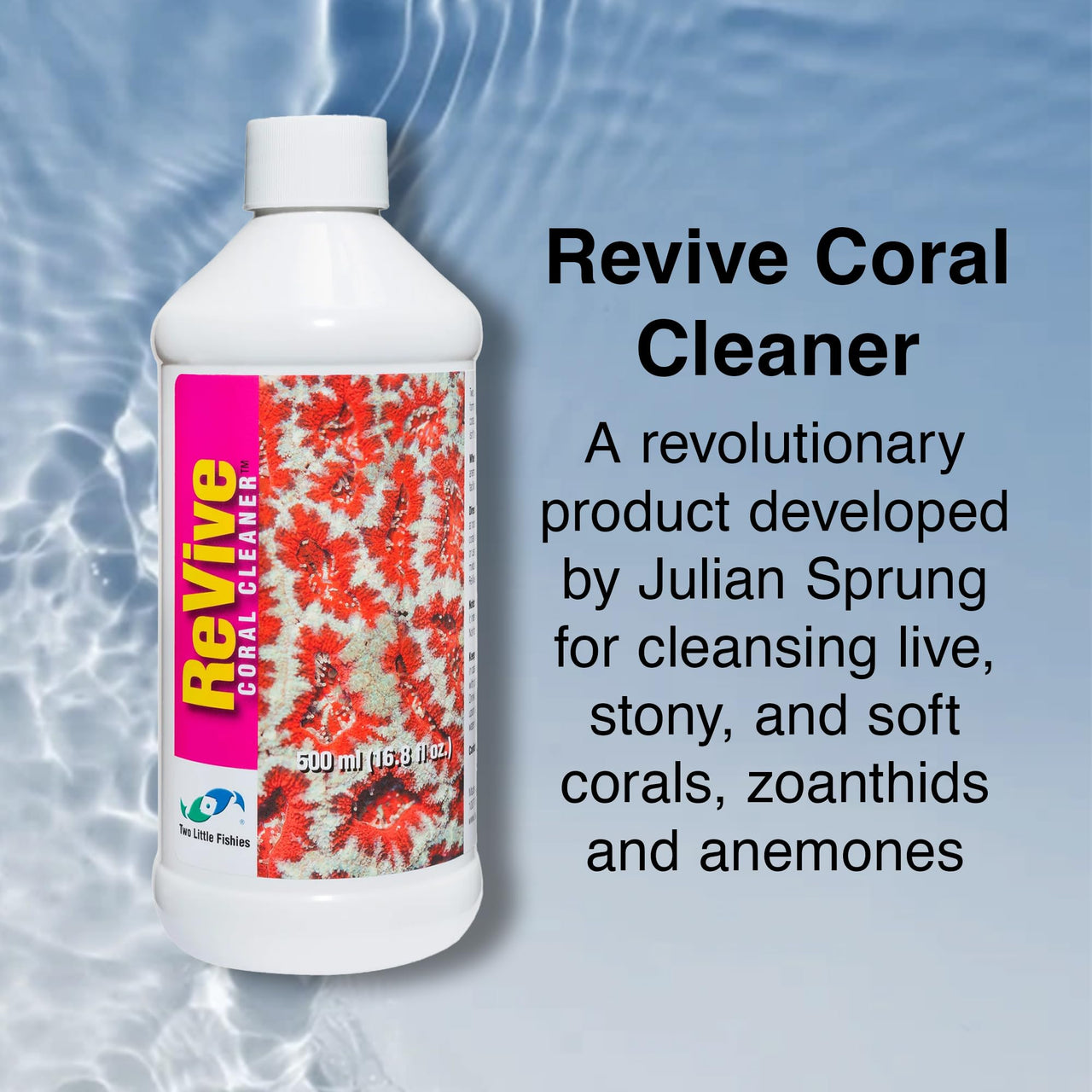 Two Little Fishies ATLRC4 Revive Coral Cleaner, 16.8-Ounce