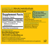 Thumbnail for Nature Made Ashwagandha Capsules 125mg for Stress Support, Ashwagandha Supplements, 60 Capsules, 60 Day Supply