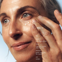 Thumbnail for philosophy hope in a jar eye revival serum eye cream - with hyaluronic acid, elderberry extract & tangerine peel extract- hydrates and reduces puffiness - 0.5 fl oz
