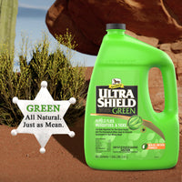 Thumbnail for Absorbine UltraShield Green All-Natural Fly & Insect Repellent for Horses & Dogs, Essential Oils Repel & Control, 128oz Bottle, No Sprayer