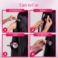 Thumbnail for Thermal Rollers for Hair - 37pc Set - 18 Self-Grip Hair Rollers with 18 Clips and Styling Comb - Aluminum Thermal Hair Rollers for Volume and All-Day Curls - For Short, Medium, and Long Hair (Large)